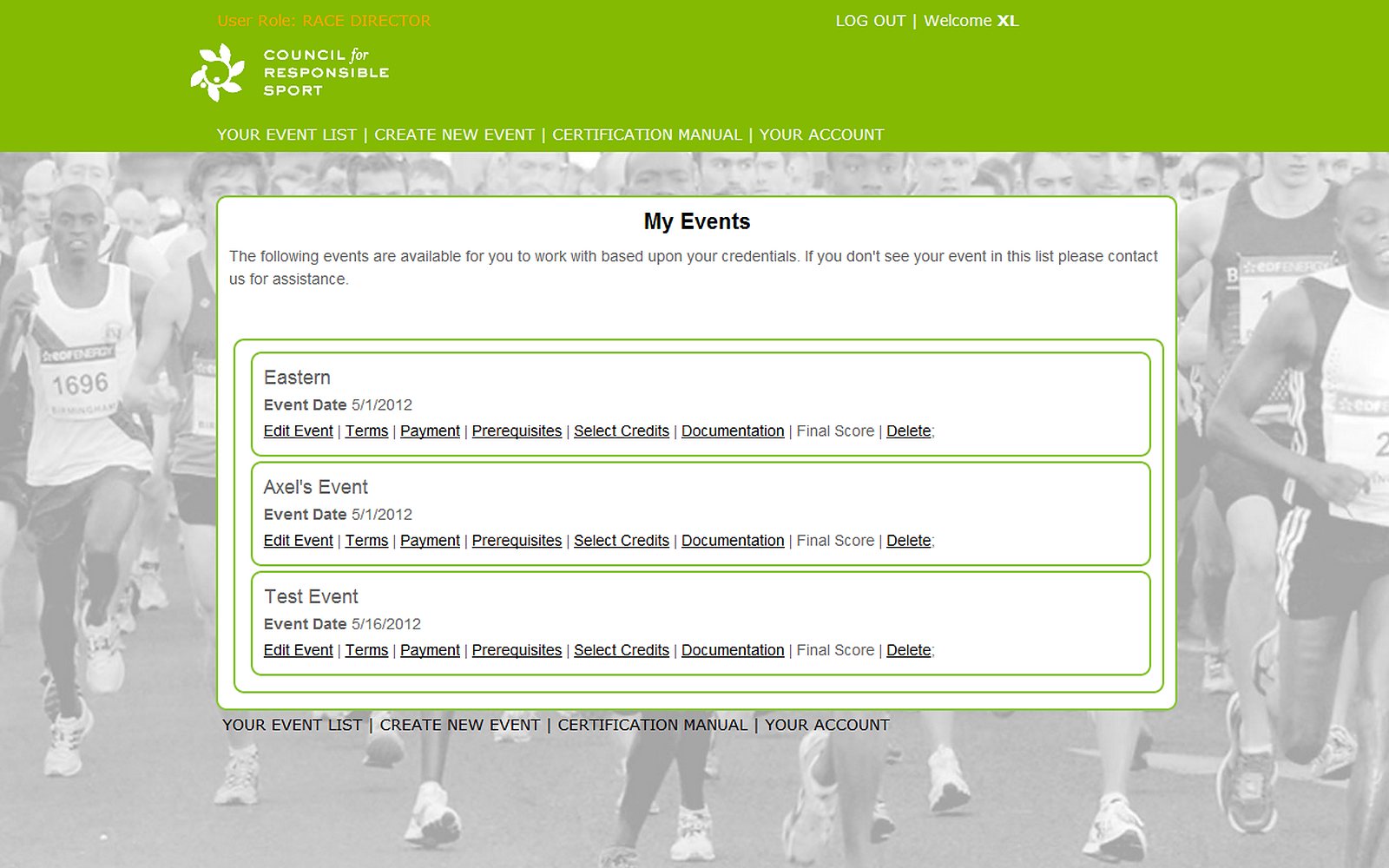 CRS screenshot 2