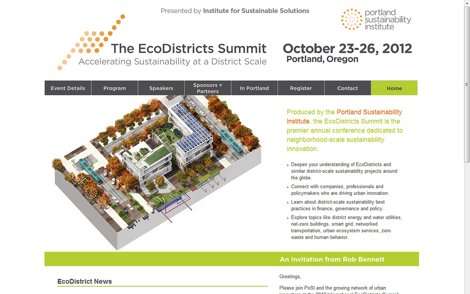 EcoDistricts Summit screenshot 3