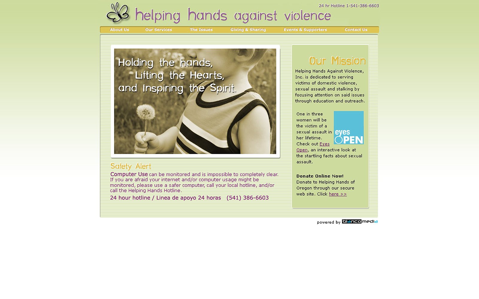 Helping Hands Against Violence screenshot 1