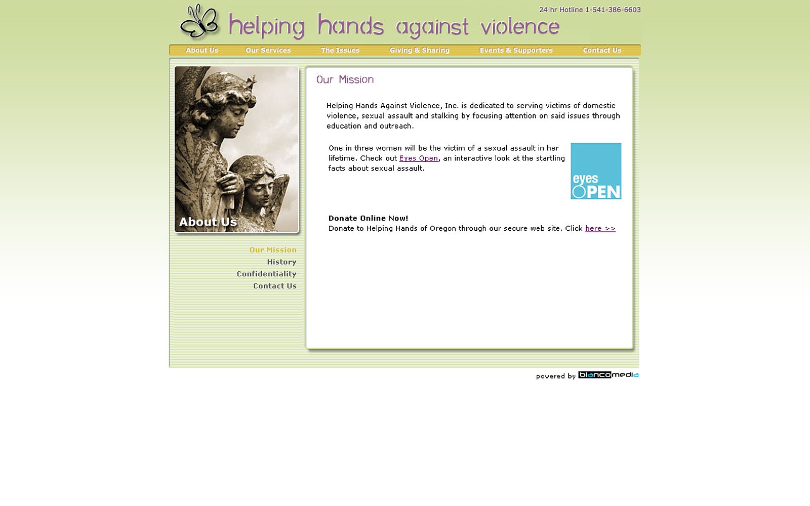 Helping Hands Against Violence screenshot 2