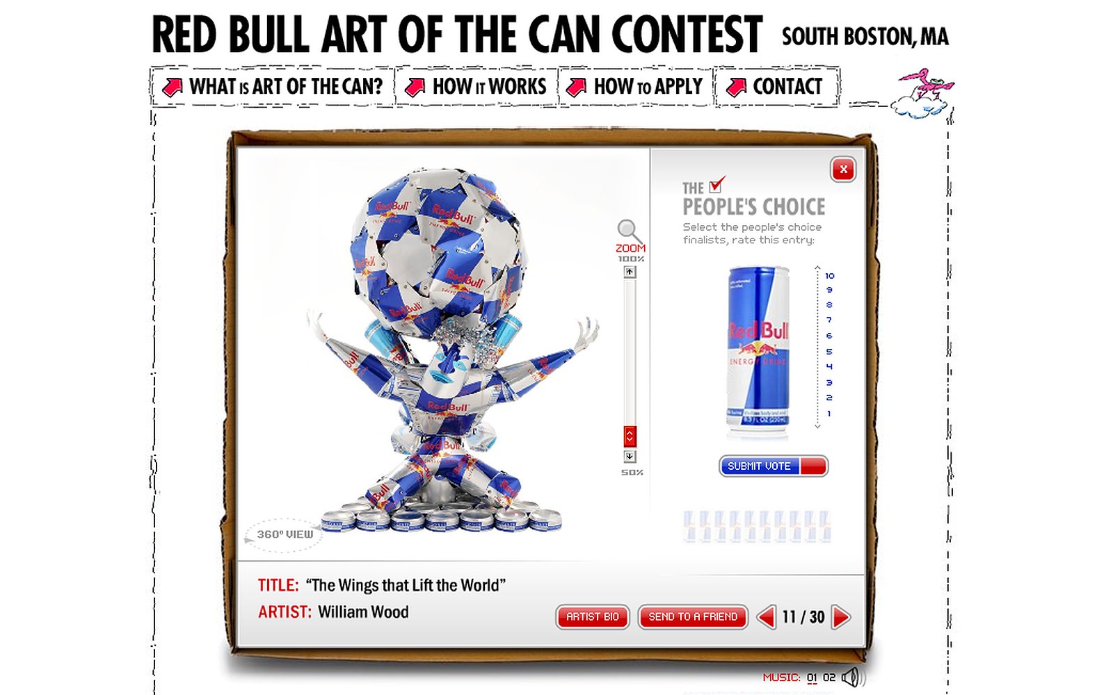 Red Bull Art of the Can screenshot 1