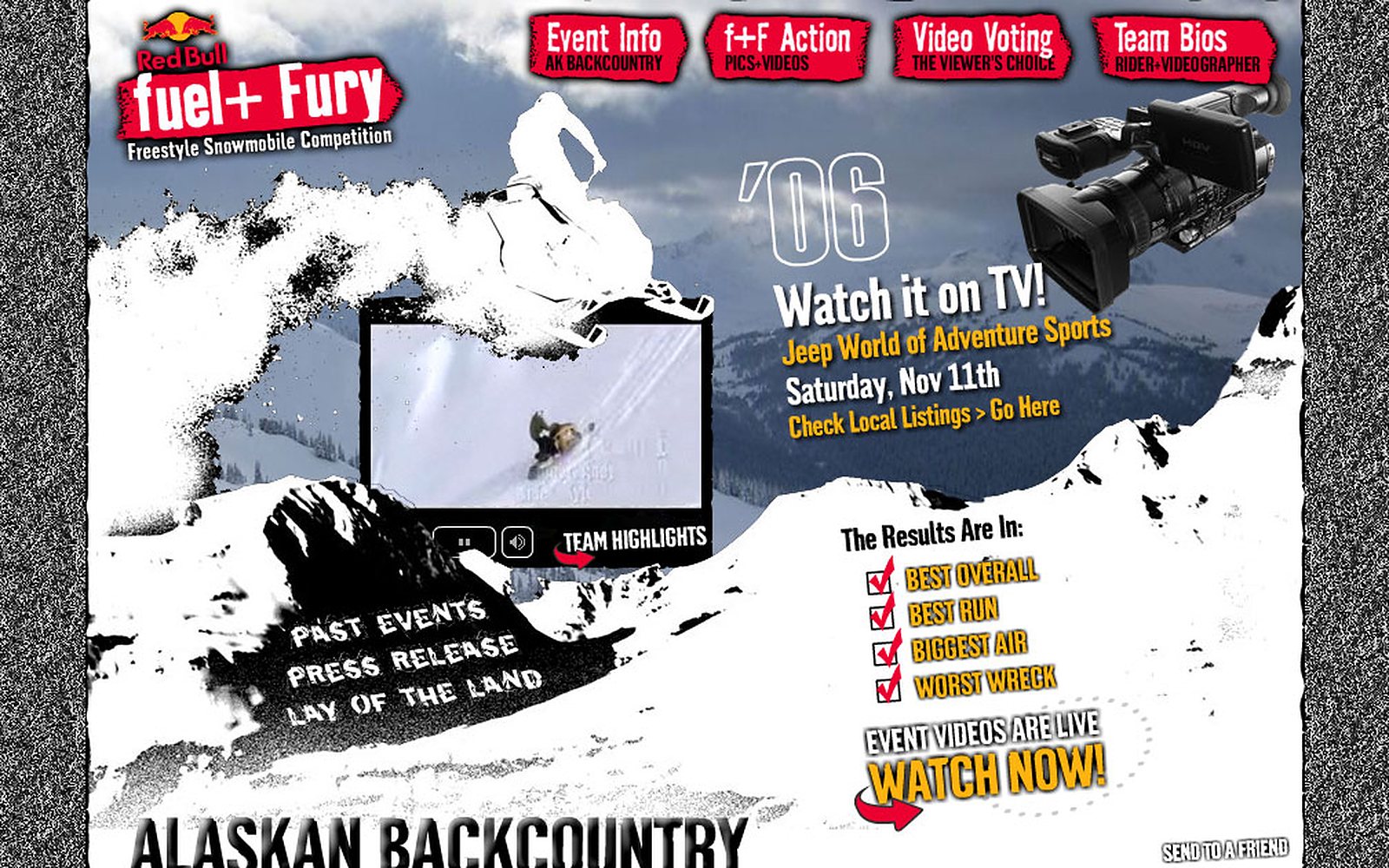 Red Bull Fuel & Fury screenshot 1