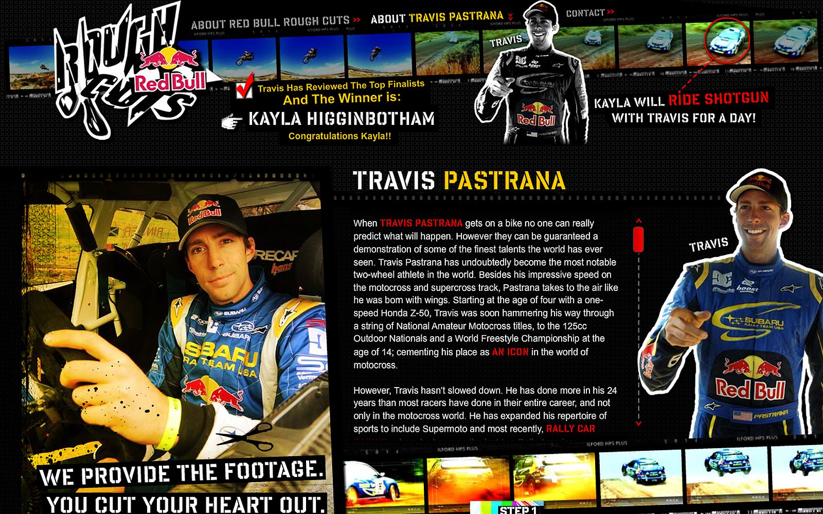 Red Bull Rough Cuts screenshot 1