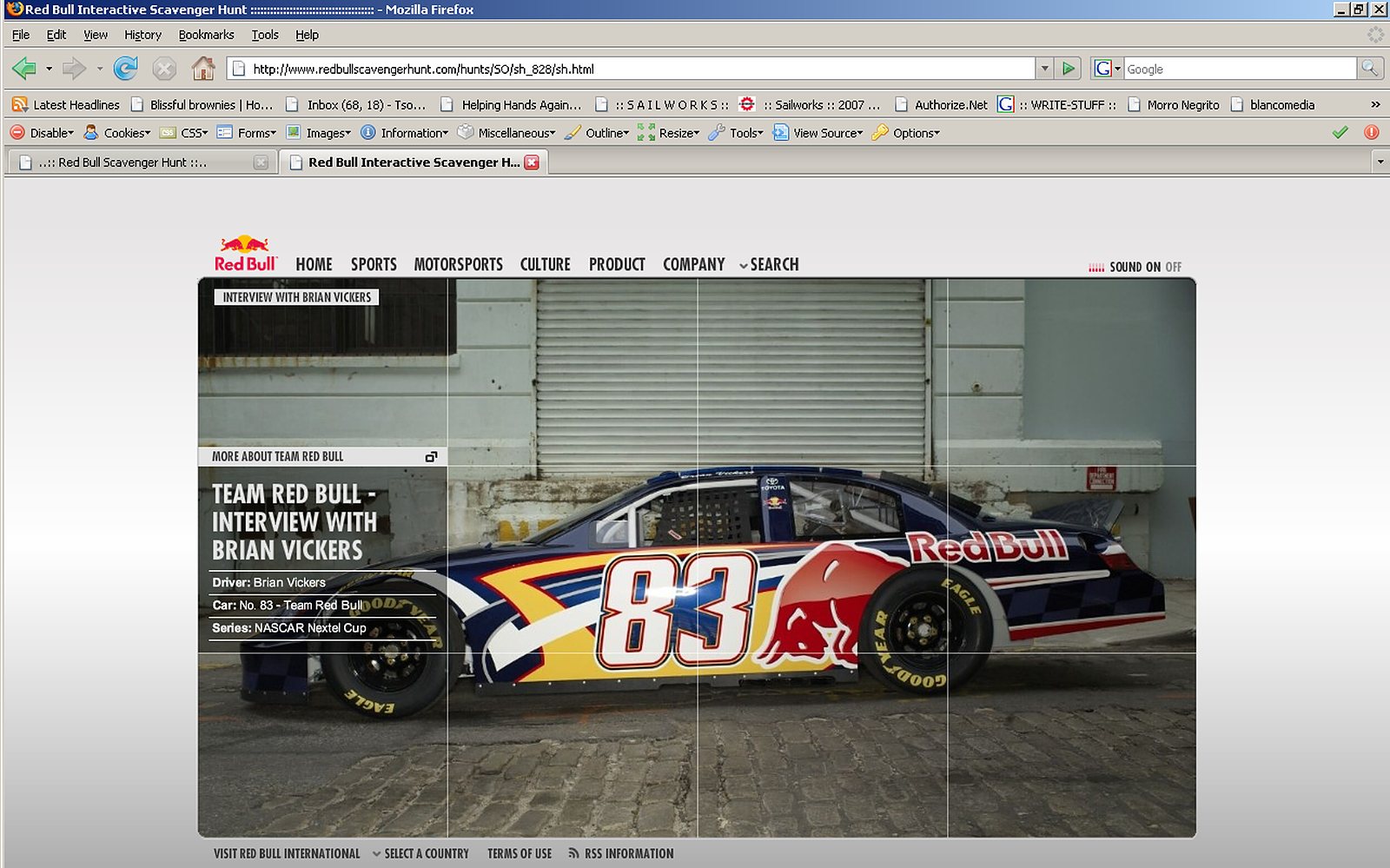 Red Bull Scavenger Hunt screenshot 2