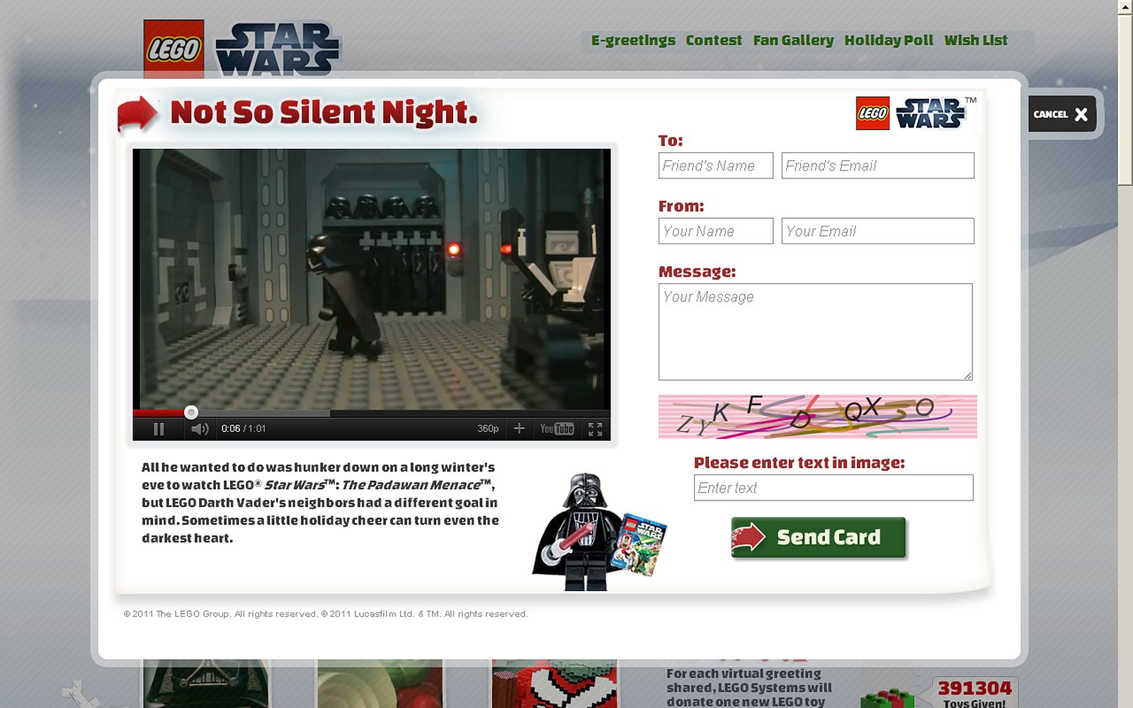 LEGO Star Wars — Santa Yoda screenshot 2