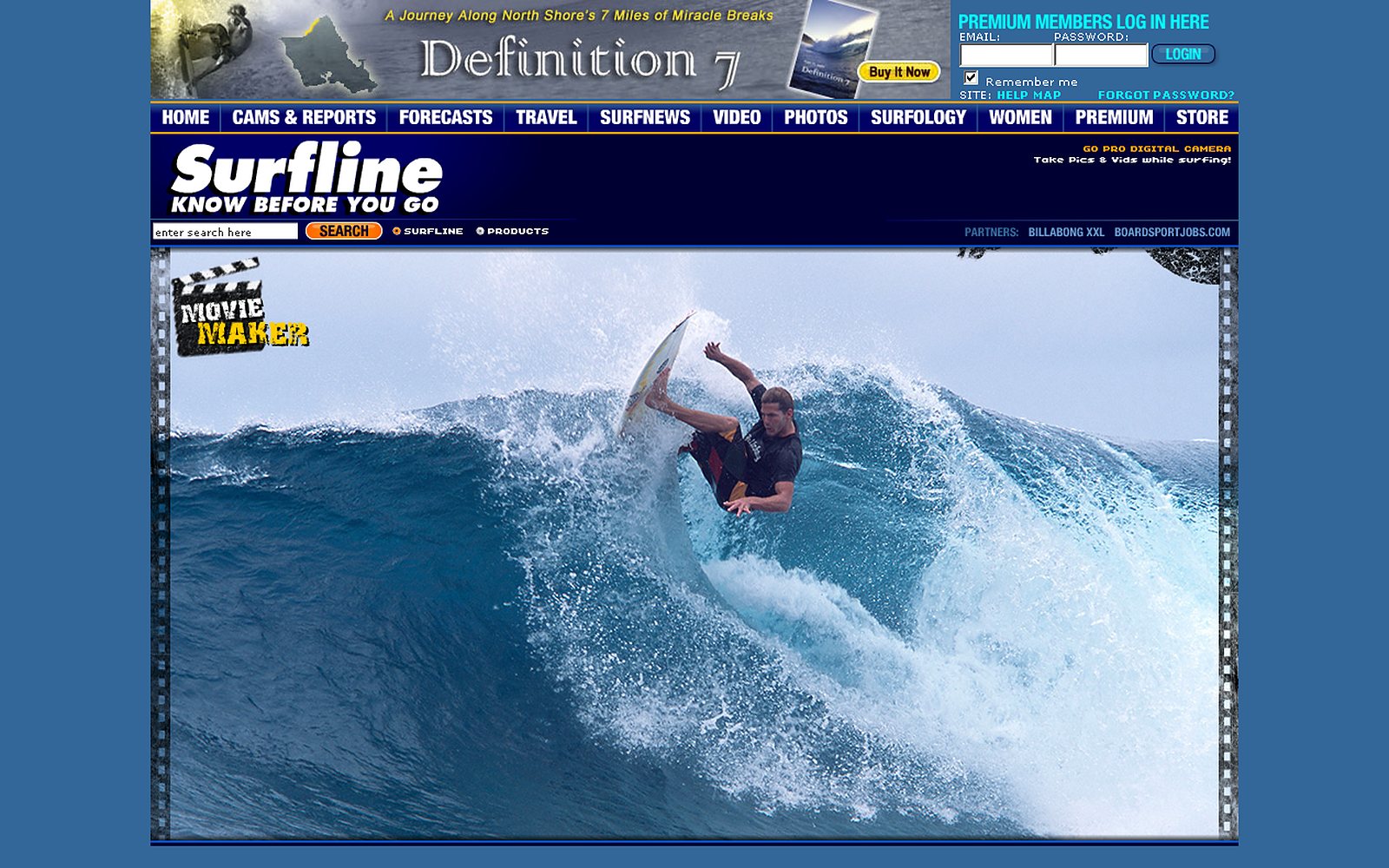 Surfline screenshot 2