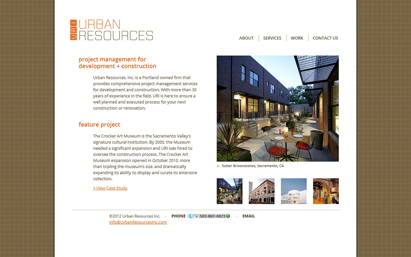 Urban Resources screenshot 1